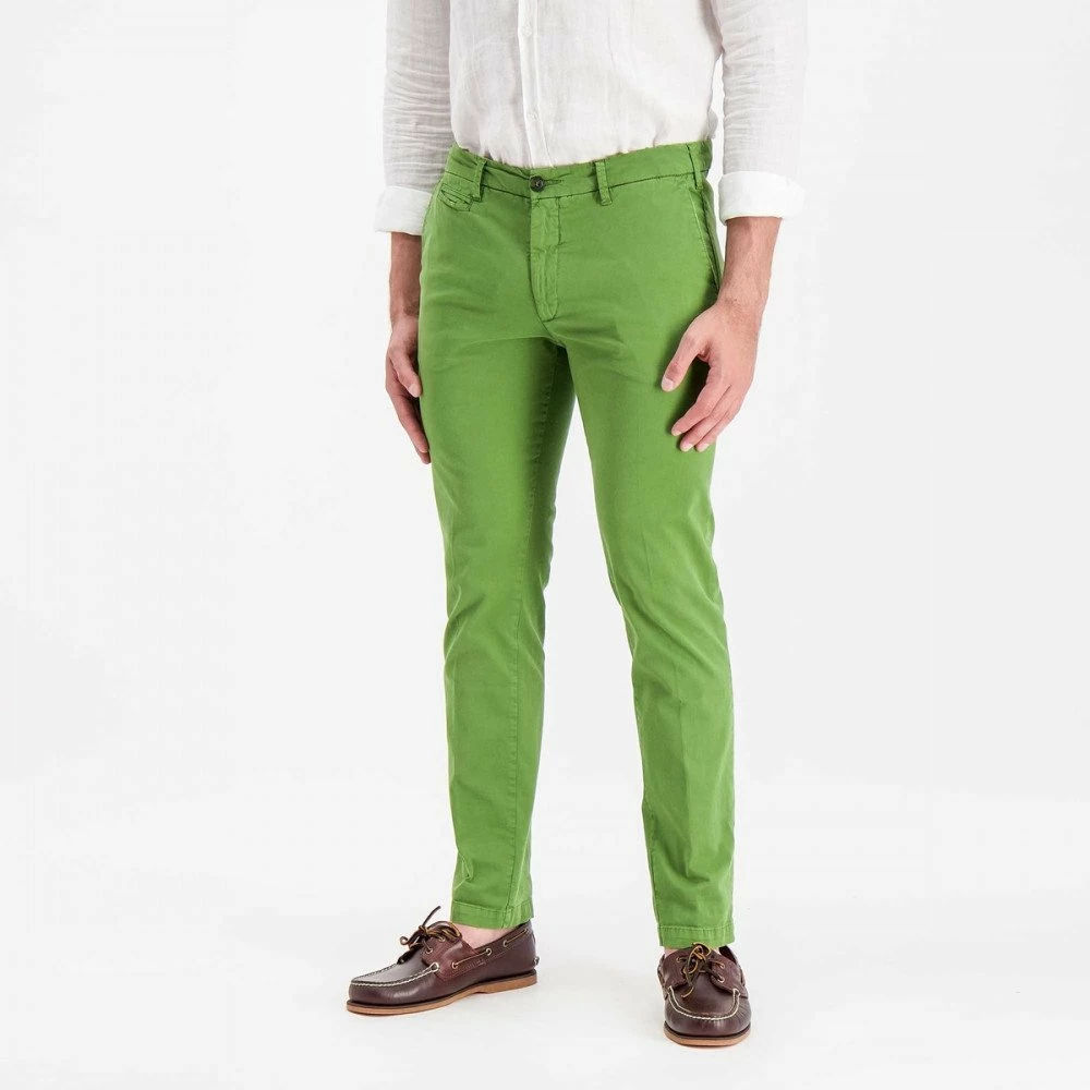 I primi 10 🥰 40WEFT PANTALONI CHINO SKINNY BILLY Verde 🧨 6 I primi 10 🥰 40WEFT PANTALONI CHINO SKINNY BILLY Verde 🧨 - immagine 4