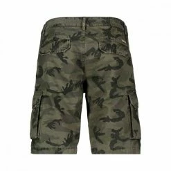 Bilancio 😉 40WEFT BERMUDA CARGO NICK Verde 🔔 -Offerte Novità Negozio 40weft 7106 bermuda cargo nick casual uomo 045029501 w893 3