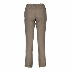 Migliore vendita 🎁 40WEFT PANTALONI CON COULISSE IN LINO ANNA DONNA Marrone ✨ -Offerte Novità Negozio 40weft 7157 pantaloni con coulisse in lino anna donna casual donna 045024801 w347 3