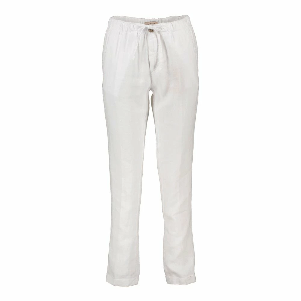 Bilancio 🔥 40WEFT PANTALONI CON COULISSE IN LINO ANNA DONNA Bianco 🤩 3 Bilancio 🔥 40WEFT PANTALONI CON COULISSE IN LINO ANNA DONNA Bianco 🤩