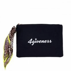 Presa 🎉 4GIVENESS POCHETTE CAPRI LOGO DONNA Nero ✨