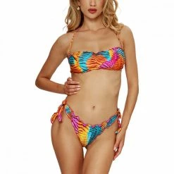 A buon mercato 🥰 4GIVENESS BIKI FASCIA SLIP FROU FROU DONNA 👏