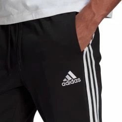 Miglior offerta ⌛ ADIDAS PANTALONI ESSENTIAL 3 STRIPES JERSEY Nero 😀 -Offerte Novità Negozio adidas gk8995 pantaloni 3s jersey sport style uomo 044264401 blk 4