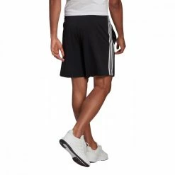 Nuovo 🛒 ADIDAS SHORT AEROREADY ESSENTIALS 3 STRIPES Nero 🛒 -Offerte Novità Negozio adidas gk9988 short aeroready essentials 3 stripes sport style uomo 042074201 blk 4