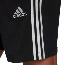 Nuovo 🛒 ADIDAS SHORT AEROREADY ESSENTIALS 3 STRIPES Nero 🛒 -Offerte Novità Negozio adidas gk9988 short aeroready essentials 3 stripes sport style uomo 042074201 blk 5