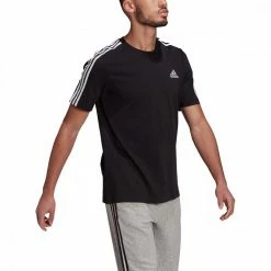 Acquistare 🌟 ADIDAS T-SHIRT 3 STRIPES Nero ❤️ 11 Acquistare 🌟 ADIDAS T-SHIRT 3 STRIPES Nero ❤️ -Offerte Novità Negozio adidas gl3732 t shirt 3 stripes sport style uomo 042074401 blk 4