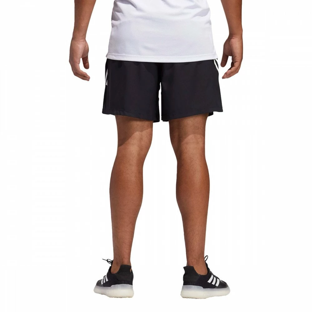 Nuovo ⌛ ADIDAS SHORT AERO 3 STRIPES Nero ⭐ 5 Nuovo ⌛ ADIDAS SHORT AERO 3 STRIPES Nero ⭐ - immagine 3