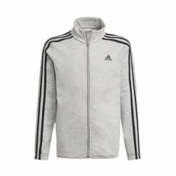 Il più economico 👍 ADIDAS TUTA FZ GARZATA BAMBINO ⭐ -Offerte Novità Negozio adidas gn3987 tuta fz garzata bambino abbigliamento bambino 041994101 grey 2