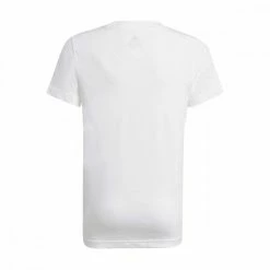 Vendita calda ⭐ ADIDAS T-SHIRT LOGO BAMBINO 🧨 -Offerte Novità Negozio adidas gn3994 t shirt logo bambino abbigliamento bambino 041994201 wht 2