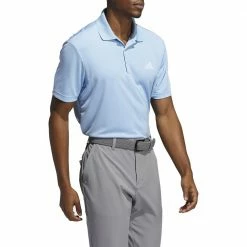 Il più economico ⭐ ADIDAS PERFORMANCE POLO 🧨 -Offerte Novità Negozio adidas gq3117 performance polo abbigliamento golf uomo 045009001 sky 3