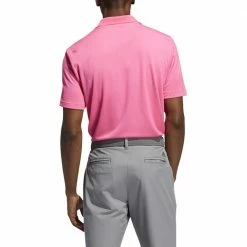 Miglior prezzo 😀 ADIDAS PERFORMANCE POLO 👍 -Offerte Novità Negozio adidas gq3123 performance polo abbigliamento golf uomo 045009501 pink 3