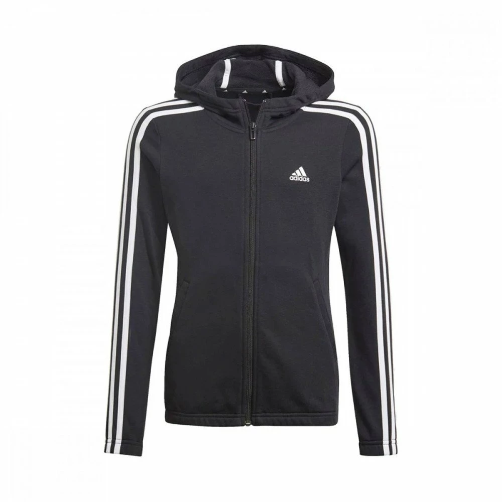 I primi 10 🥰 ADIDAS FELPA FULL ZIP CON CAPPUCCIO 3-STRIPES BAMBINA Nero 🎉 3 I primi 10 🥰 ADIDAS FELPA FULL ZIP CON CAPPUCCIO 3-STRIPES BAMBINA Nero 🎉