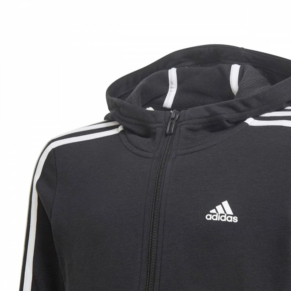 I primi 10 🥰 ADIDAS FELPA FULL ZIP CON CAPPUCCIO 3-STRIPES BAMBINA Nero 🎉 5 I primi 10 🥰 ADIDAS FELPA FULL ZIP CON CAPPUCCIO 3-STRIPES BAMBINA Nero 🎉 - immagine 3