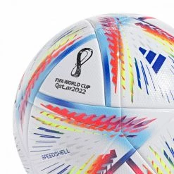 Miglior prezzo 🤩 ADIDAS PALLONE AL RIHLA LEAGUE WC22 Bianco 🌟 -Offerte Novità Negozio adidas h57782 pallone wc22 lge box palloni calcio uomo 044454901 wc22 4