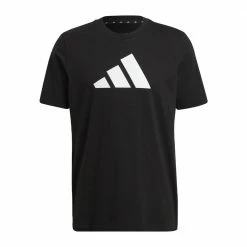 Vendita lampo 🎁 ADIDAS T-SHIRT 3 BAR Nero ⌛