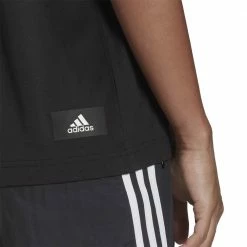 Offerte 🧨 ADIDAS T-SHIRT 3 BAR DONNA Nero 🔥 -Offerte Novità Negozio adidas he0302 t shirt 3 bar donna sport style donna 044387701 blk 5