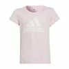 Migliore vendita 🌟 ADIDAS T-SHIRT LOGO BAMBINA Rosa ✨ -Offerte Novità Negozio adidas he1980 t shirt logo bambina abbigliamento bambino 044373901 pink 1