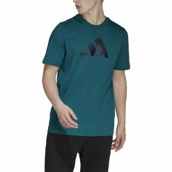 Le migliori recensioni di 😉 ADIDAS T-SHIRT 3 BAR Verde 🎉 -Offerte Novità Negozio adidas hf4759 t shirt 3 bar sport style uomo 044389601 green 2