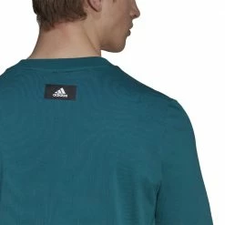 Le migliori recensioni di 😉 ADIDAS T-SHIRT 3 BAR Verde 🎉 -Offerte Novità Negozio adidas hf4759 t shirt 3 bar sport style uomo 044389601 green 5