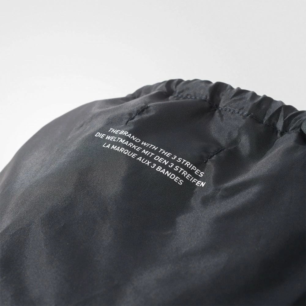 Nuovo 🌟 ADIDAS ORIGINALS GYMSACK TREFOIL Nero 🎁 8 Nuovo 🌟 ADIDAS ORIGINALS GYMSACK TREFOIL Nero 🎁 - immagine 6