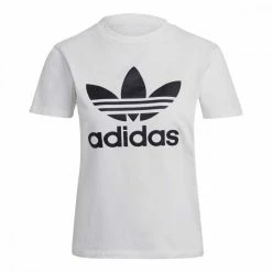 Presa 😍 ADIDAS ORIGINALS T-SHIRT TREFOIL DONNA Bianco ⭐