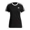Miglior offerta 🌟 ADIDAS ORIGINALS T-SHIRT 3 STRIPES DONNA ✨ -Offerte Novità Negozio adidas originals gn2900 t shirt 3 stripes donna sport style donna 041997401 blk 1