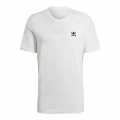 Promo 😀 ADIDAS ORIGINALS T-SHIRT ESSENTIALS MINI LOGO Bianco 🥰