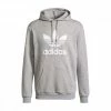 Presa ⭐ ADIDAS ORIGINALS FELPA CON CAPPUCCIO TREFOIL Grigio 👏 -Offerte Novità Negozio adidas originals h06669 felpa c capp trefoil sport style uomo 043075901 grey 1