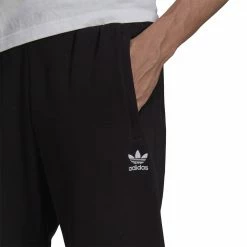 Il più economico ⌛ ADIDAS ORIGINALS PANTALONI ESSENTIAL LOGO PICCOLO 👍 -Offerte Novità Negozio adidas originals hc5126 pantaloni logo piccolo garzato sport style uomo 044264901 blk 4