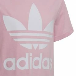 Sconto 😉 ADIDAS ORIGINALS T-SHIRT TREFOIL BAMBINA Rosa 😍 -Offerte Novità Negozio adidas originals hc9585 t shirt trefoil bambina abbigliamento bambino 044263201 pink 2