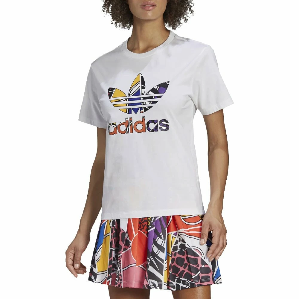 Offerte π ADIDAS ORIGINALS T-SHIRT TREFOIL GRAPHIC DONNA Bianco π 4 Offerte π ADIDAS ORIGINALS T-SHIRT TREFOIL GRAPHIC DONNA Bianco π - immagine 2