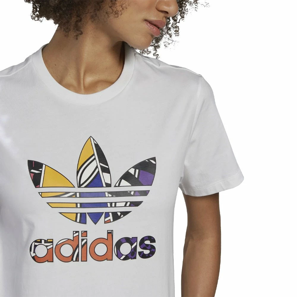 Offerte π ADIDAS ORIGINALS T-SHIRT TREFOIL GRAPHIC DONNA Bianco π 6 Offerte π ADIDAS ORIGINALS T-SHIRT TREFOIL GRAPHIC DONNA Bianco π - immagine 4