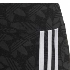 Promo 💯 ADIDAS ORIGINALS LEGGINGS 3 STRIPES GRAPHICS BAMBINA Nero 💯 -Offerte Novità Negozio adidas originals hf4871 leggings 3 stripes graphics bambina abbigliamento bambino 044263501 blk 3