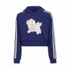 Offerte ⌛ ADIDAS ORIGINALS FELPA CON CAPPUCCIO 3 STRIPES GRAPHIC BAMBINA Viola 💯 -Offerte Novità Negozio adidas originals hf7470 felpa cappuccio 3 stripes graphic bambina abbigliamento bambino 044263701 viola 1