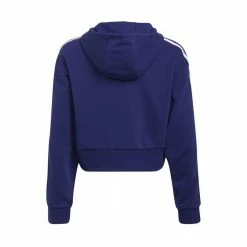 Offerte ⌛ ADIDAS ORIGINALS FELPA CON CAPPUCCIO 3 STRIPES GRAPHIC BAMBINA Viola 💯 -Offerte Novità Negozio adidas originals hf7470 felpa cappuccio 3 stripes graphic bambina abbigliamento bambino 044263701 viola 2