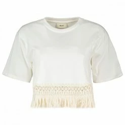 Nuovo 😉 AKEP T-SHIRT CROPP FRANGE DONNA 🛒