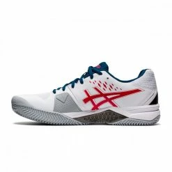 Buono 🌟 ASICS GEL-CHALLENGER 12 CLAY Bianco 🔥 -Offerte Novità Negozio asics 1041a048 gel challenger 12 clay scarpe tennis uomo 042079001 117 6
