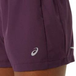 Vendita lampo 👍 ASICS SHORT ICON 4in DONNA Viola ✨ -Offerte Novità Negozio asics 2012b047 icon 4in short abbigliamento running donna 045631101 502 3