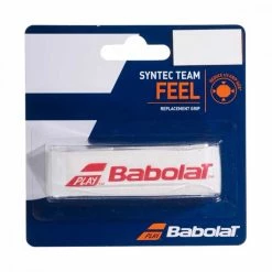 Nuovo 🛒 BABOLAT GRIP SYNTETIC TEAM Bianco 🎉