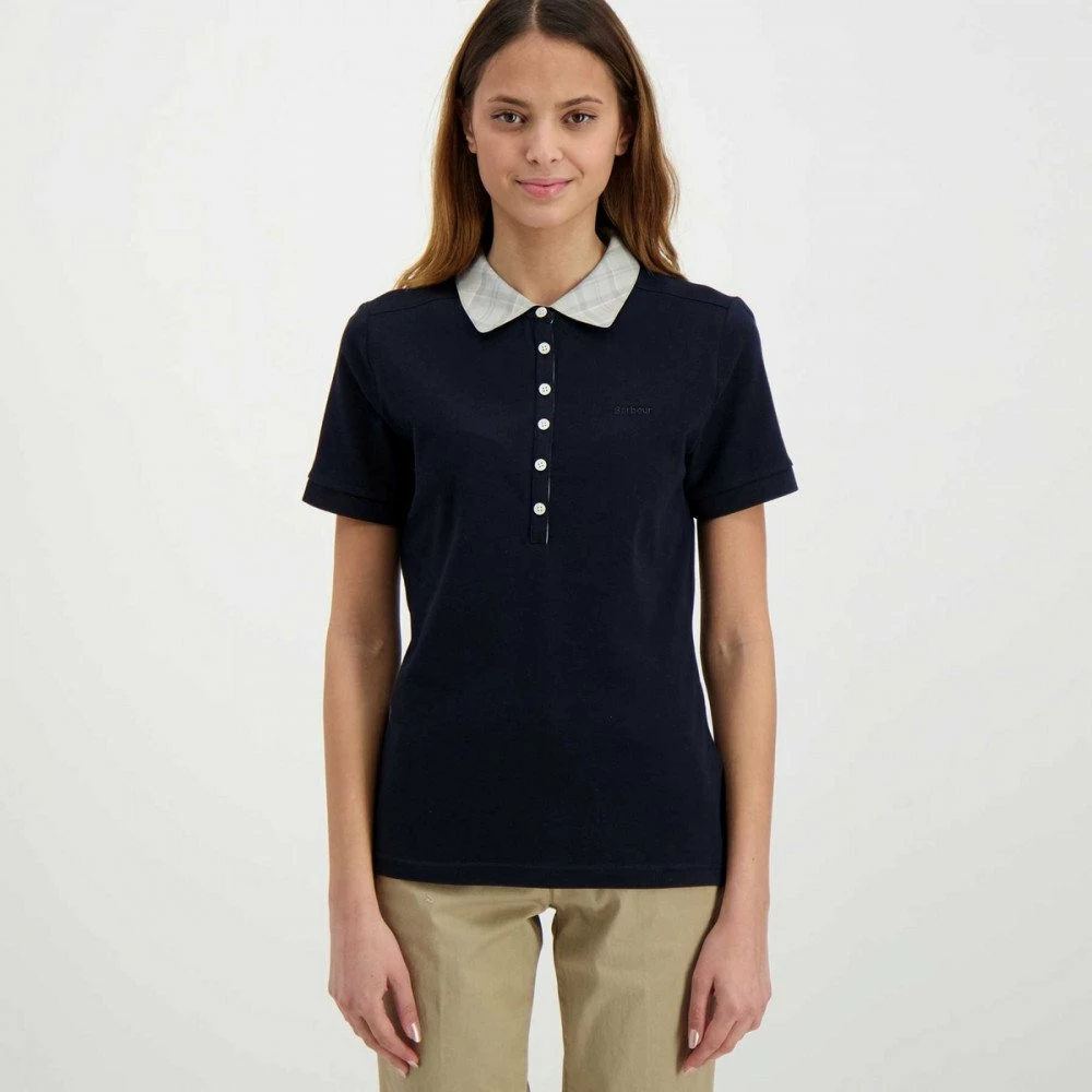 Miglior offerta ⌛ BARBOUR POLO MALVERN COLLO CHECK DONNA Blu ⌛ 4 Miglior offerta ⌛ BARBOUR POLO MALVERN COLLO CHECK DONNA Blu ⌛ - immagine 2