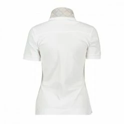 Bilancio ✔️ BARBOUR POLO DETTAGLIO CHECK PORTSDOW DONNA Bianco 🎉 -Offerte Novità Negozio barbour lml0634 polo portsdow collo check donna casual donna 044618501 wh31 2