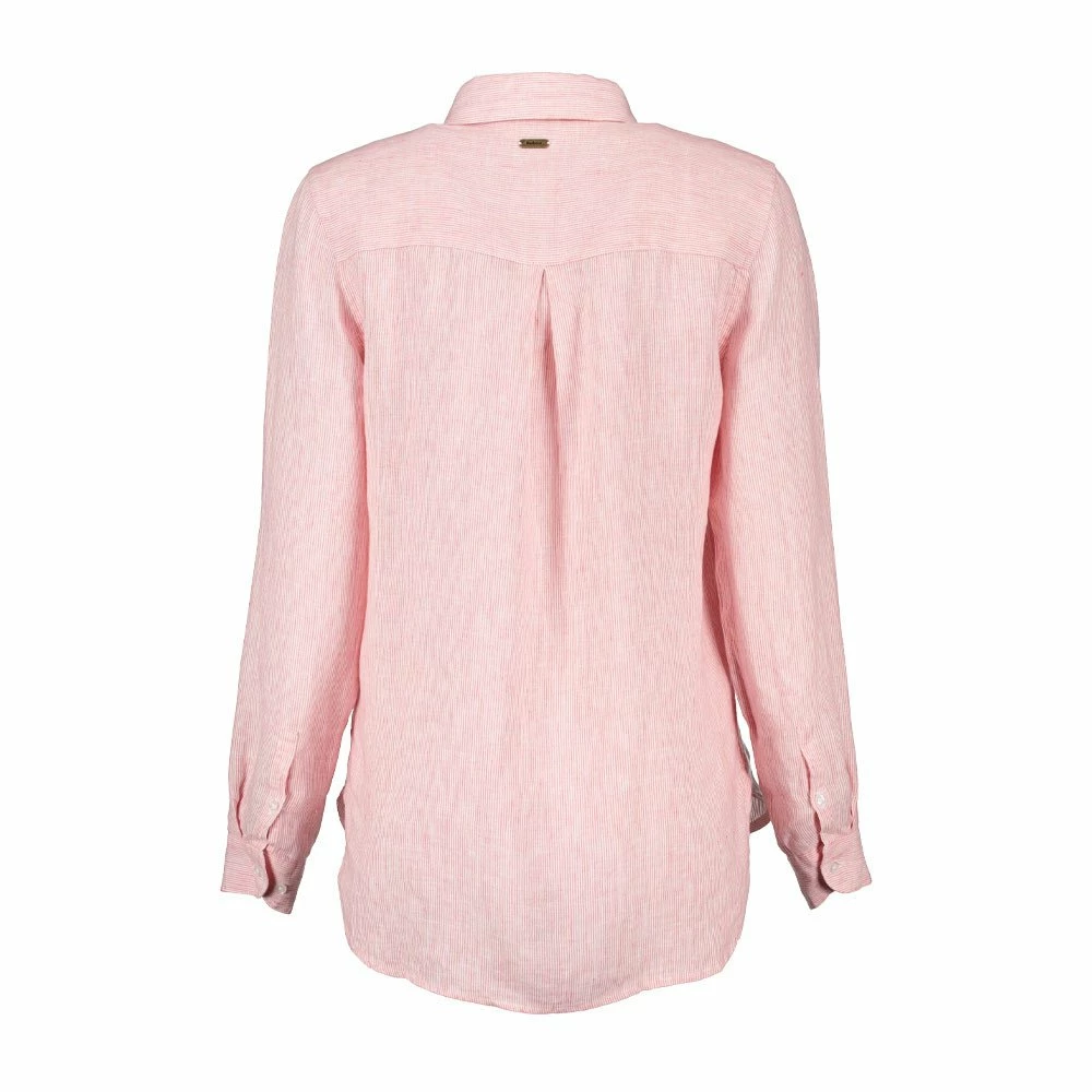 Miglior prezzo 🔔 BARBOUR CAMICIA IN LINO MARINE DONNA Bianco, Rosa ✨ 4 Miglior prezzo 🔔 BARBOUR CAMICIA IN LINO MARINE DONNA Bianco, Rosa ✨ - immagine 2