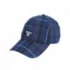 A buon mercato 🔔 BARBOUR CAPPELLINO ⚾ BASEBALL TARTAN SPORT CAP ✔️