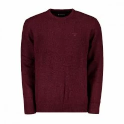 Presa 😉 BARBOUR MAGLIONE GIROCOLLO LAMBSWOOL PUNTINATO 🌟