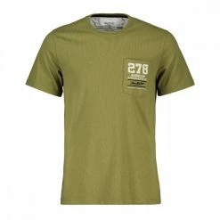 Presa 🌟 BARBOUR T-SHIRT POCKET STEVE MCQUEEN WING Verde 🧨