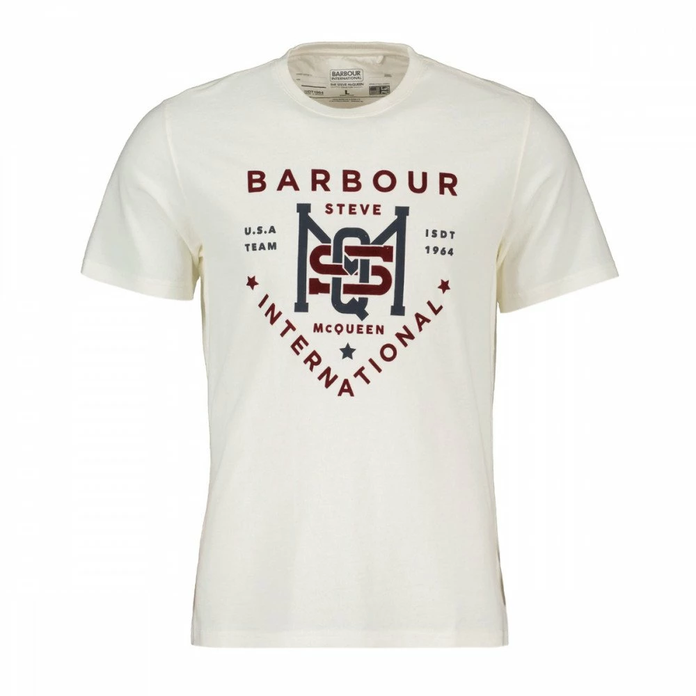 Vendita calda 😉 BARBOUR T-SHIRT STEVE MCQUEEN JET Bianco 🛒 3 Vendita calda 😉 BARBOUR T-SHIRT STEVE MCQUEEN JET Bianco 🛒