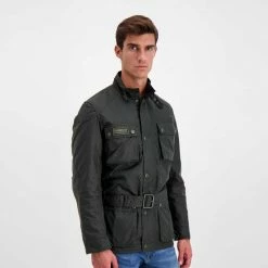 Promo ⌛ BARBOUR GIACCA FIELD BLACKWELL INTERNATIONAL Verde ⭐ -Offerte Novità Negozio barbour mwx0928 giacca field blackwell international giacconi uomo 041496201 sg51 5