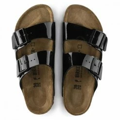 Sconto 👏 BIRKENSTOCK ARIZONA BLACK PATENT DONNA 🥰 -Offerte Novità Negozio birkenstock 1005292 arizona black patent donna tutti sandali donna 044801801 blk 3