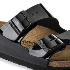 Sconto 👏 BIRKENSTOCK ARIZONA BLACK PATENT DONNA 🥰 -Offerte Novità Negozio birkenstock 1005292 arizona black patent donna tutti sandali donna 044801801 blk 6