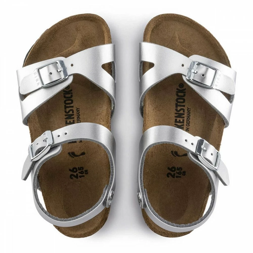 Offerte 😍 BIRKENSTOCK RIO SILVER METALLIC BAMBINA 36 39 ❤️ 5 Offerte 😍 BIRKENSTOCK RIO SILVER METALLIC BAMBINA 36 39 ❤️ - immagine 3